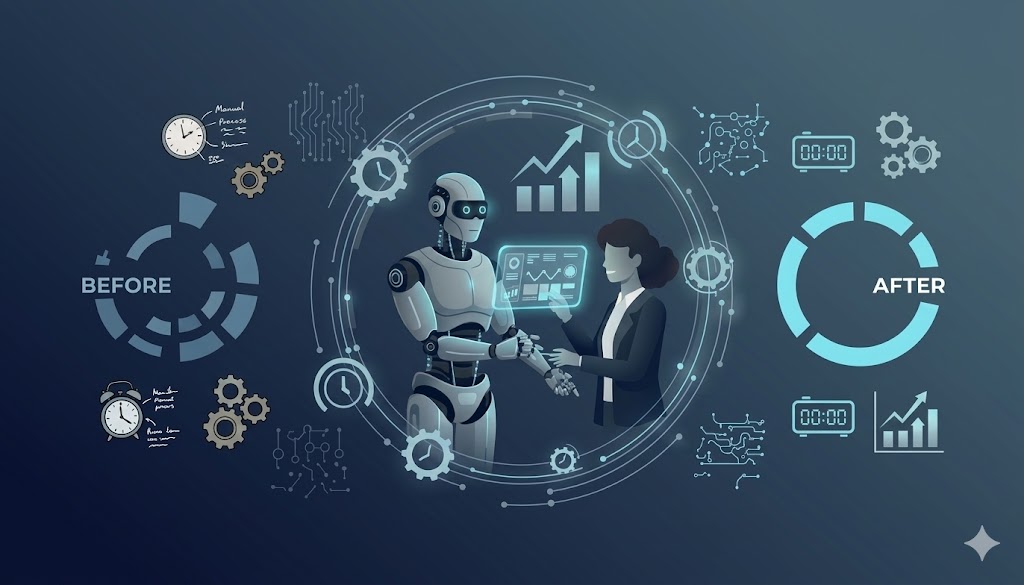 AIで業務効率化し工数削減