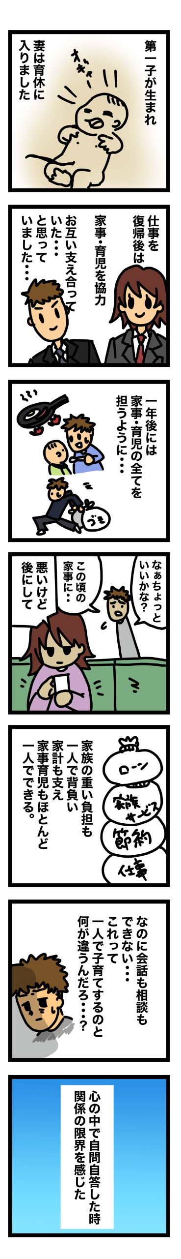 嫁と離婚しシンパパになった話